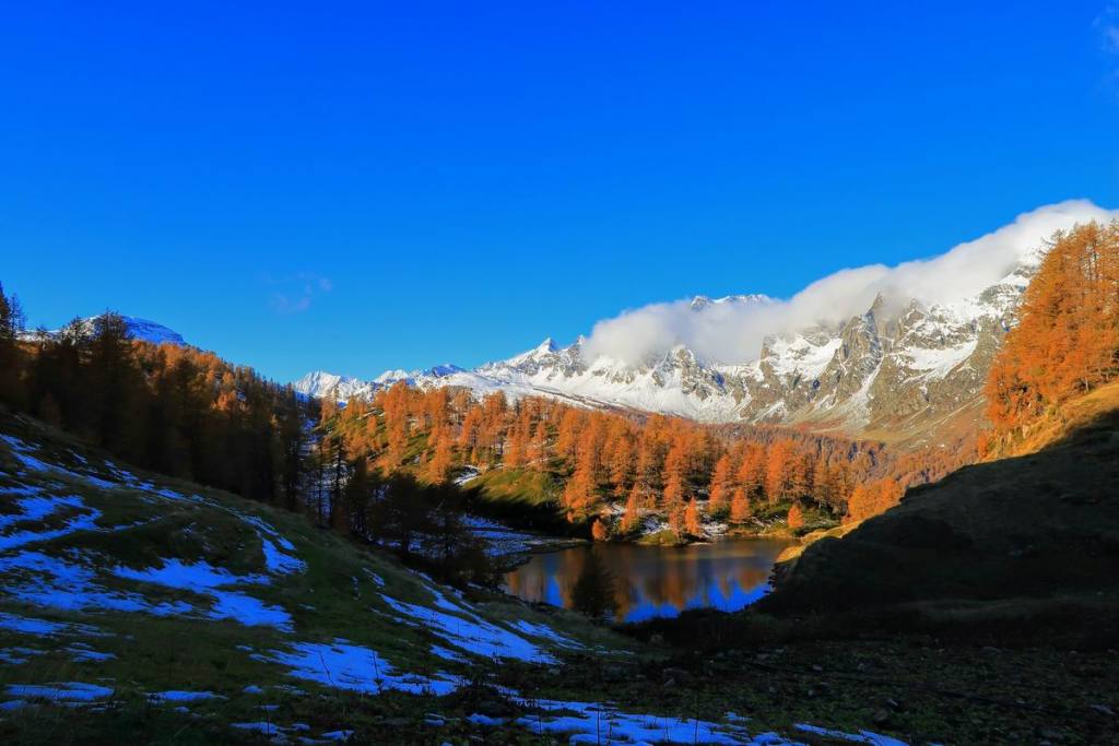 Lago di Sangiatto inferiore, 1.982 m